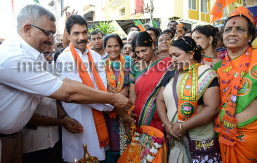 BJP Victory Rally in Mangalore